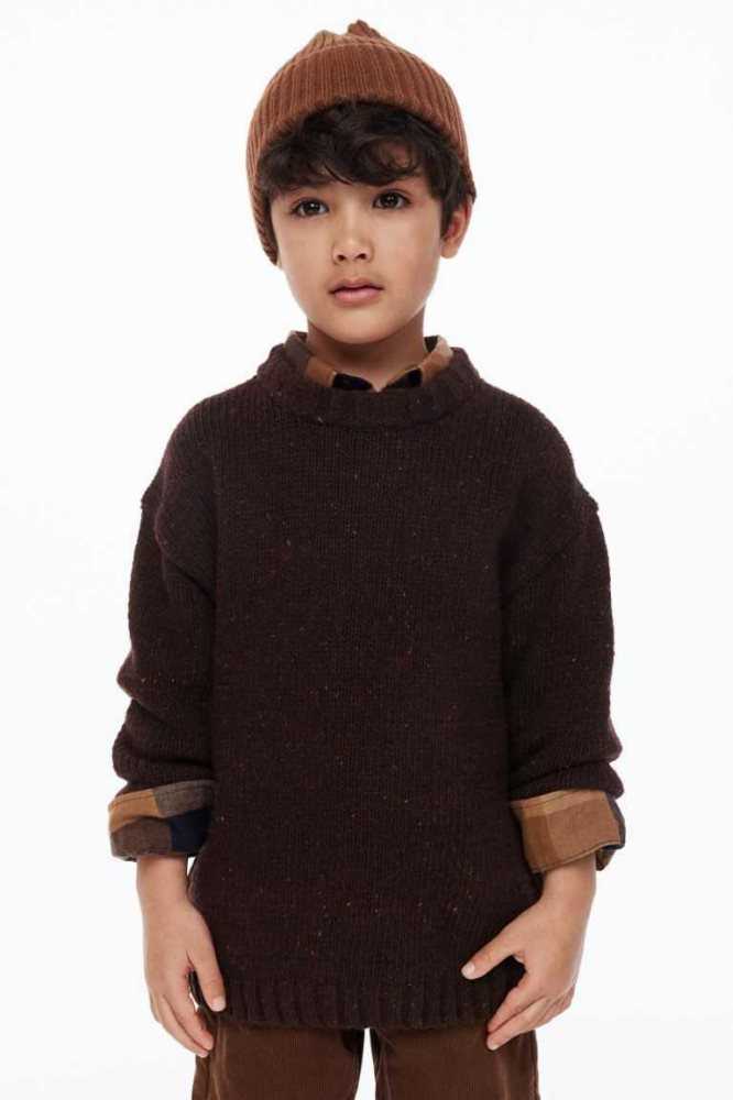 H&M Knit Pullover Kinder Beige | 5180-TQGCM