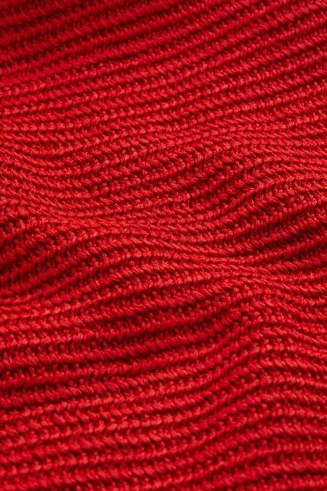 H&M Knit Röcke Damen Rot | 2618-QATEI