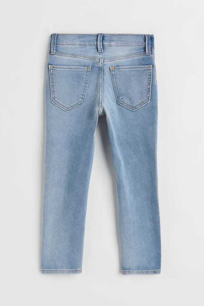 H&M Kompfort Stretch Slim Fit Jeans Kinder Grau | 6148-JWYAM