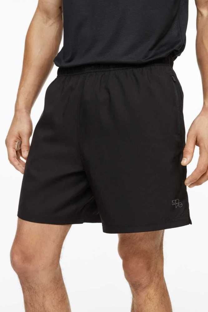 H&M Lauf Kurze Hose Herren Dunkelgrau | 8451-PMZCK