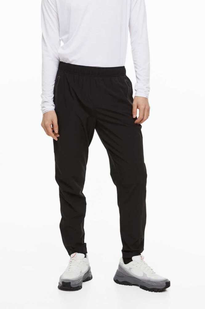 H&M Lauf Pants Sportbekleidung Herren Schwarz | 3426-BWQEK