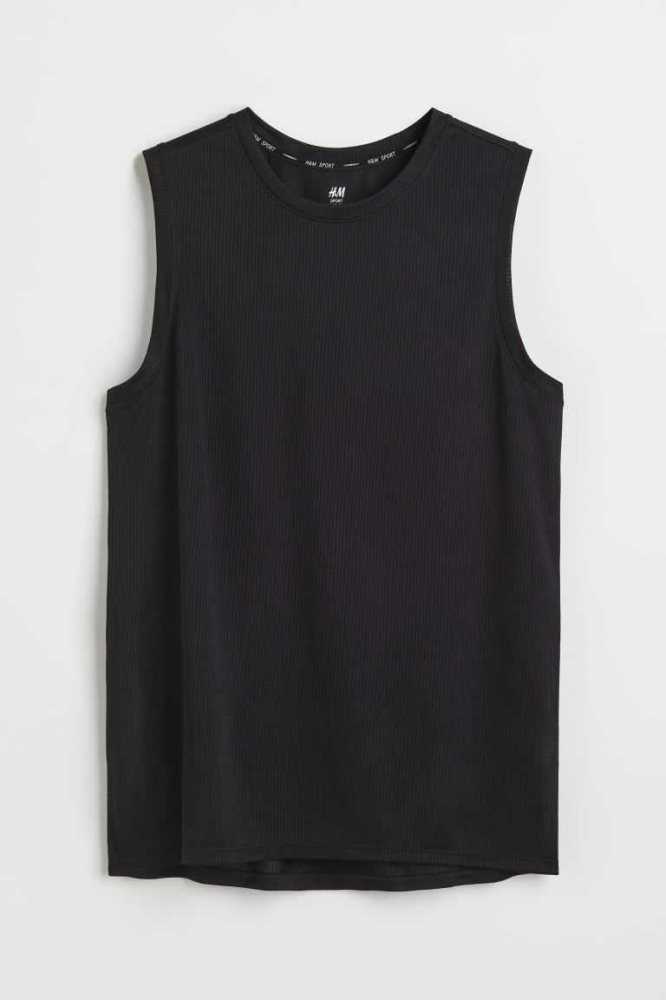 H&M Lauf Tank Top Sportbekleidung Herren Lila | 2847-EFVRQ