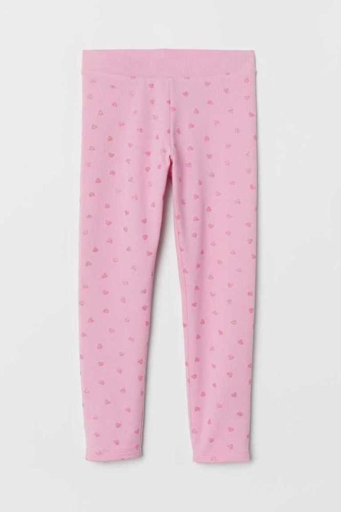 H&M LeggingsBrushed Inside Leggings Kinder Dunkelgrau | 9701-CUOKZ