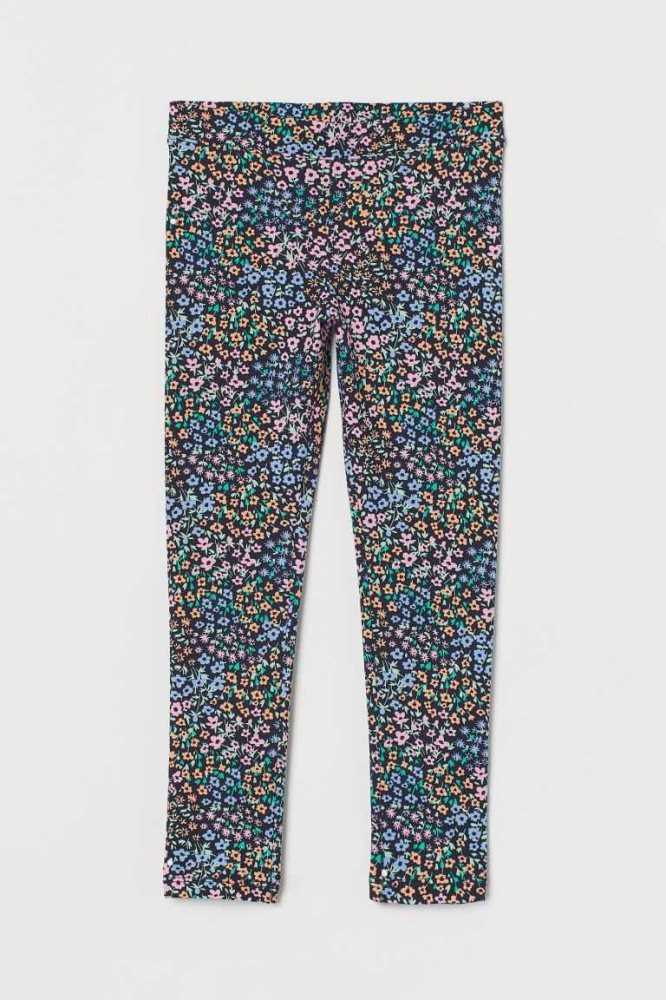 H&M Leggings Leggings Kinder Dunkelgrau | 6970-TKFGJ