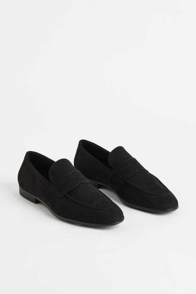 H&M Loafers Herren Navy Blau | 1923-DTHIW