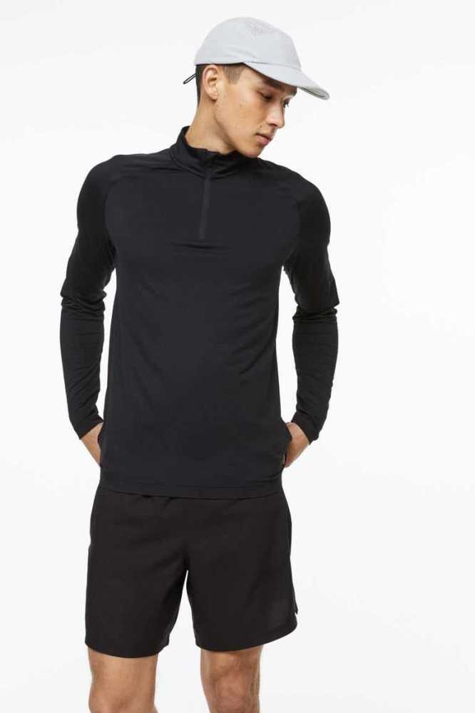 H&M Long-sleeved Sportbekleidung Herren Blau | 0269-UWZRJ