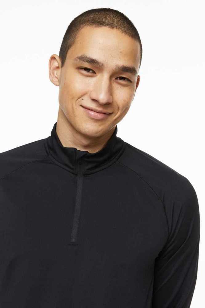 H&M Long-sleeved Sportbekleidung Herren Blau | 0269-UWZRJ