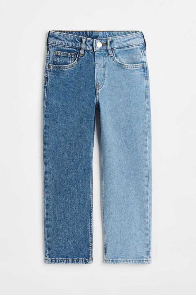 H&M Loose Fit Jeans Kinder Blau | 4759-POUTC