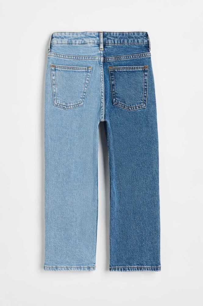 H&M Loose Fit Jeans Kinder Hellblau | 0579-MTKLW