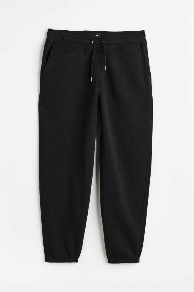 H&M Loose Fit Joggers Oberteile Herren Schwarz | 5769-RHVPC