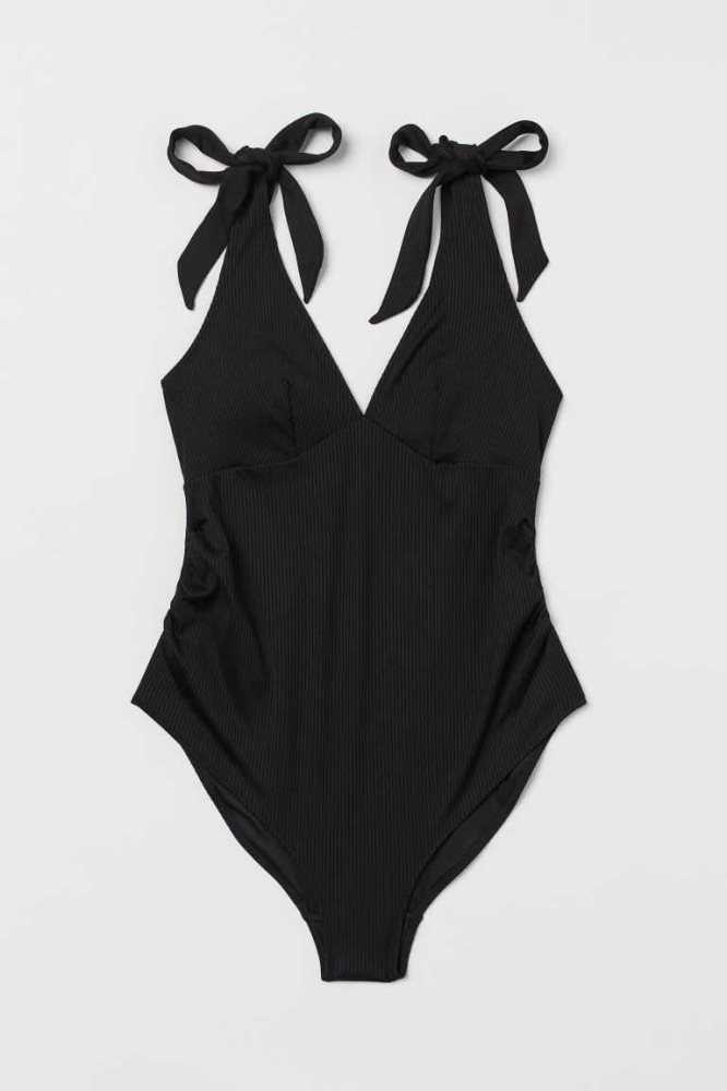 H&M MAMA Swimsuit Strandkleidung Damen Hellblau | 2980-JZHQA