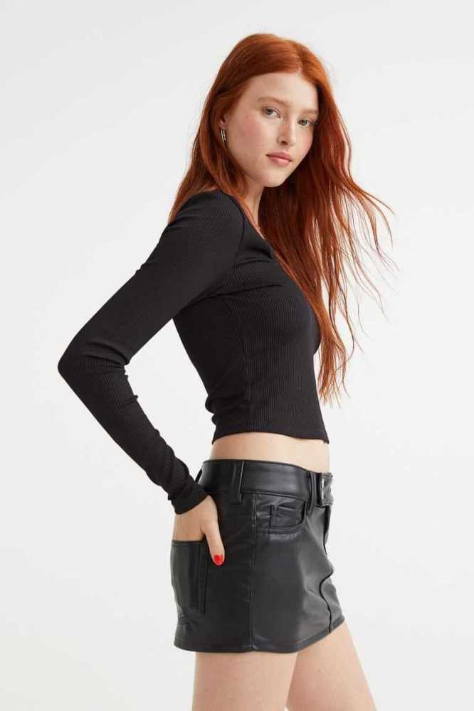 H&M Mini Röcke Damen Lila | 2834-PHKQY