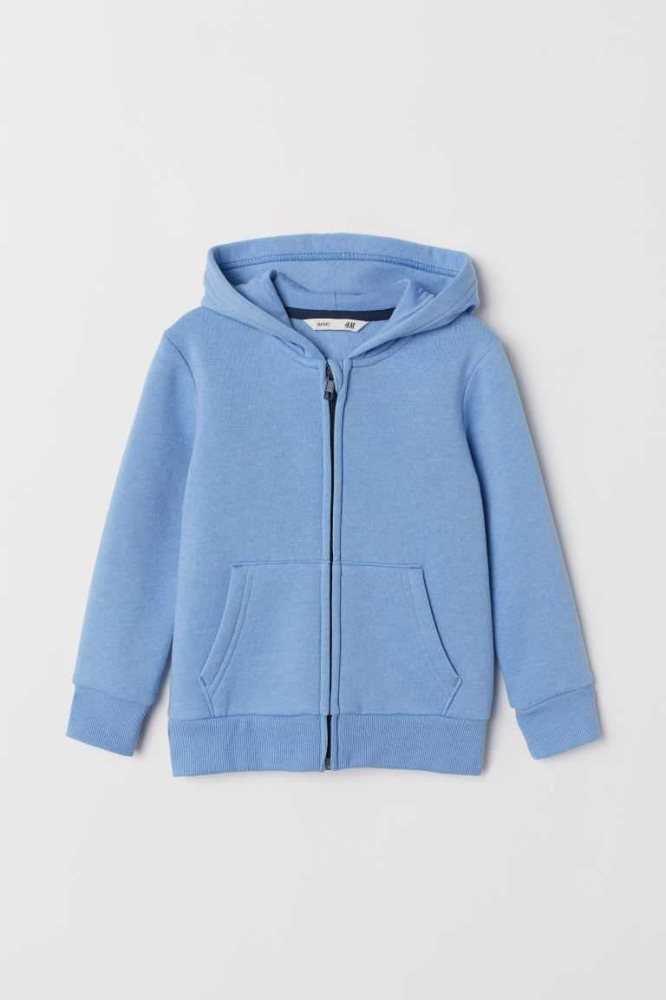 H&M Mit Kapuze Jacke Kinder Dunkelblau | 5378-VBOGT