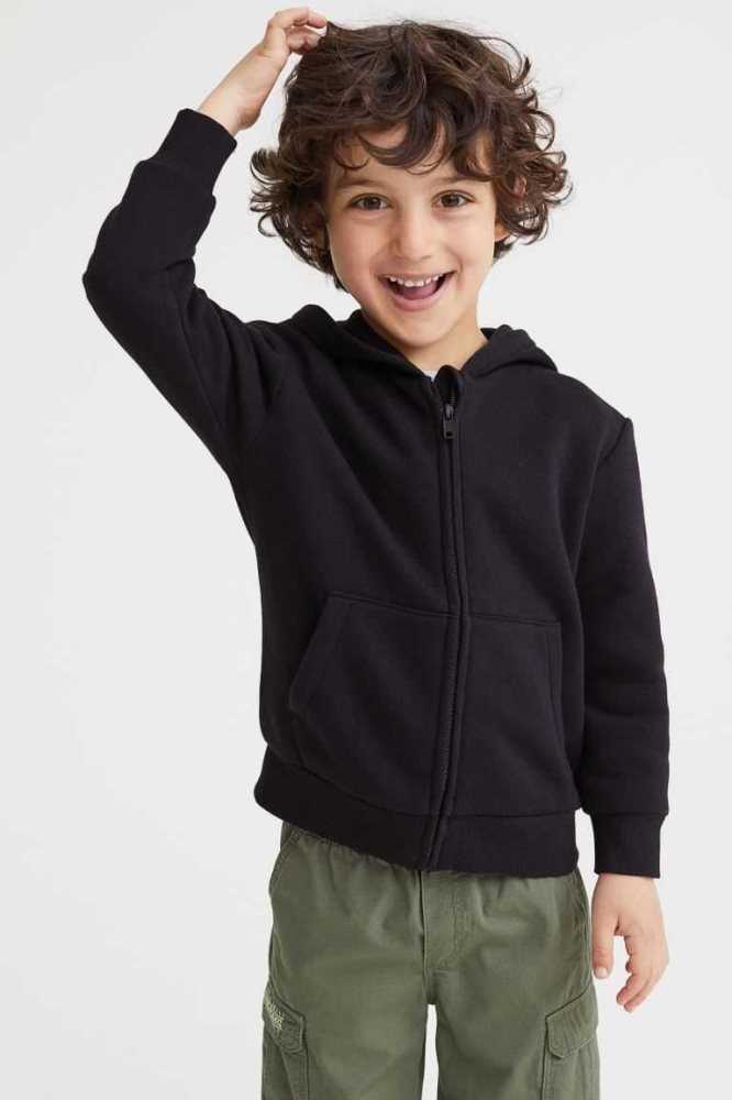 H&M Mit Kapuze Jacke Kinder Dunkelblau | 5378-VBOGT