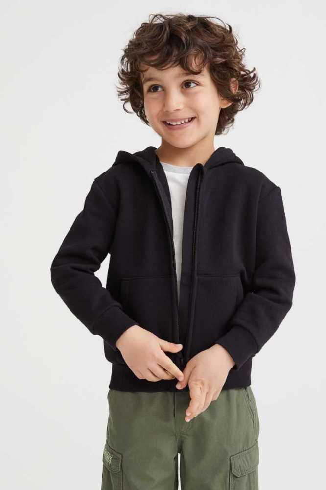 H&M Mit Kapuze Jacke Kinder Dunkelblau | 5378-VBOGT