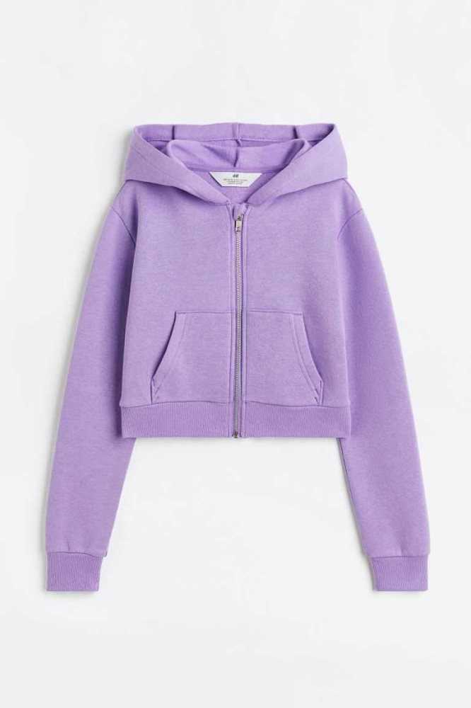 H&M Mit Kapuze Jacke Kinder Helllila | 5912-IZRCU