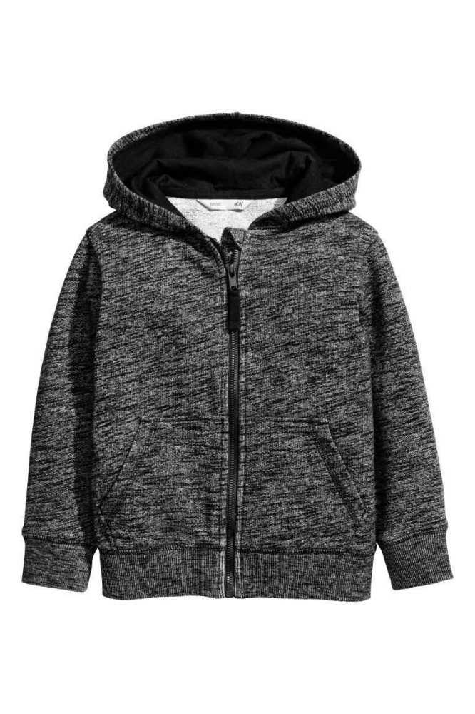 H&M Mit Kapuze Jacke Kinder Helltürkis | 6849-QIGBL