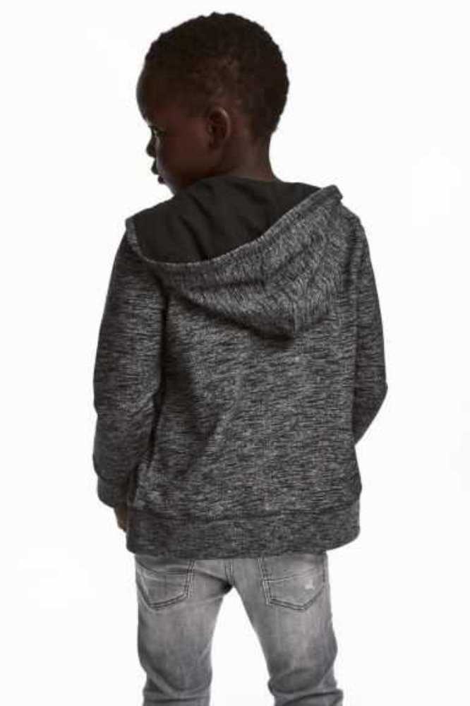 H&M Mit Kapuze Jacke Kinder Helltürkis | 6849-QIGBL