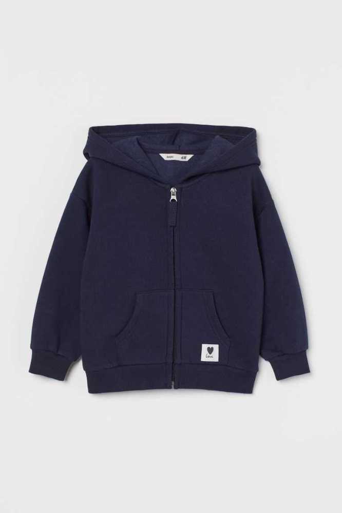 H&M Mit Kapuze Sweatshirt Jacke Kinder Grün | 9472-LNQCK