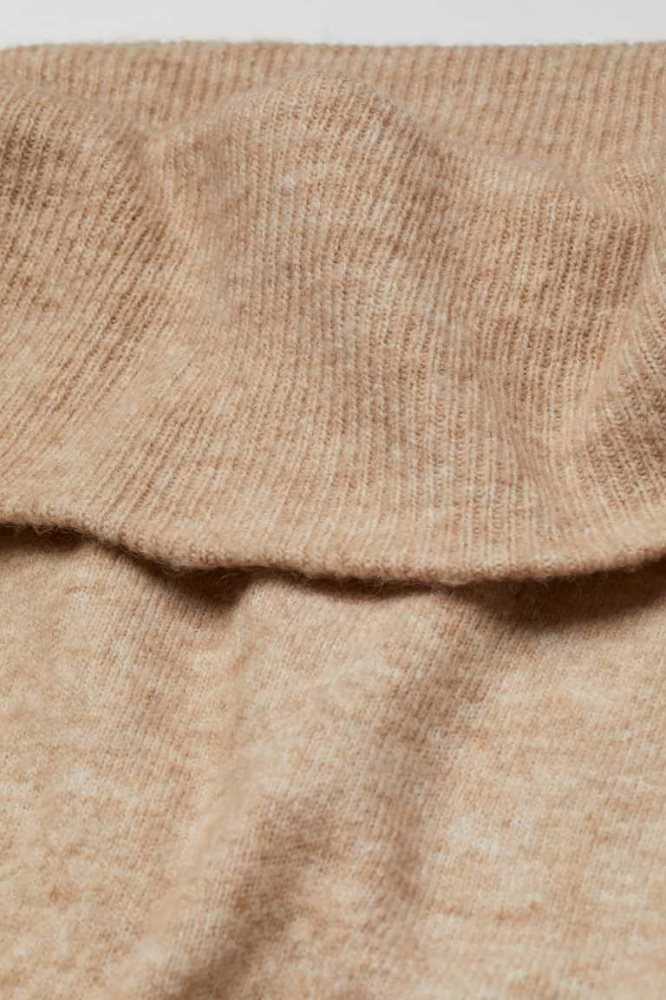 H&M Off-the-shoulder Pullover Damen Hellbeige | 9285-GRCYB