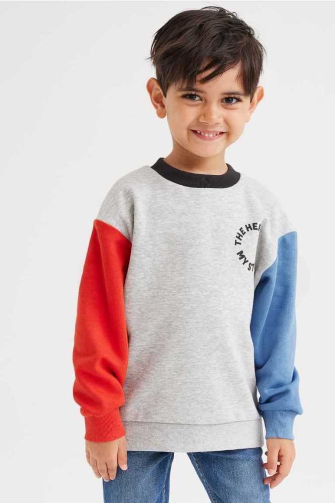 H&M Oversized Hemd Kinder Dunkelblau | 5231-NLGMJ