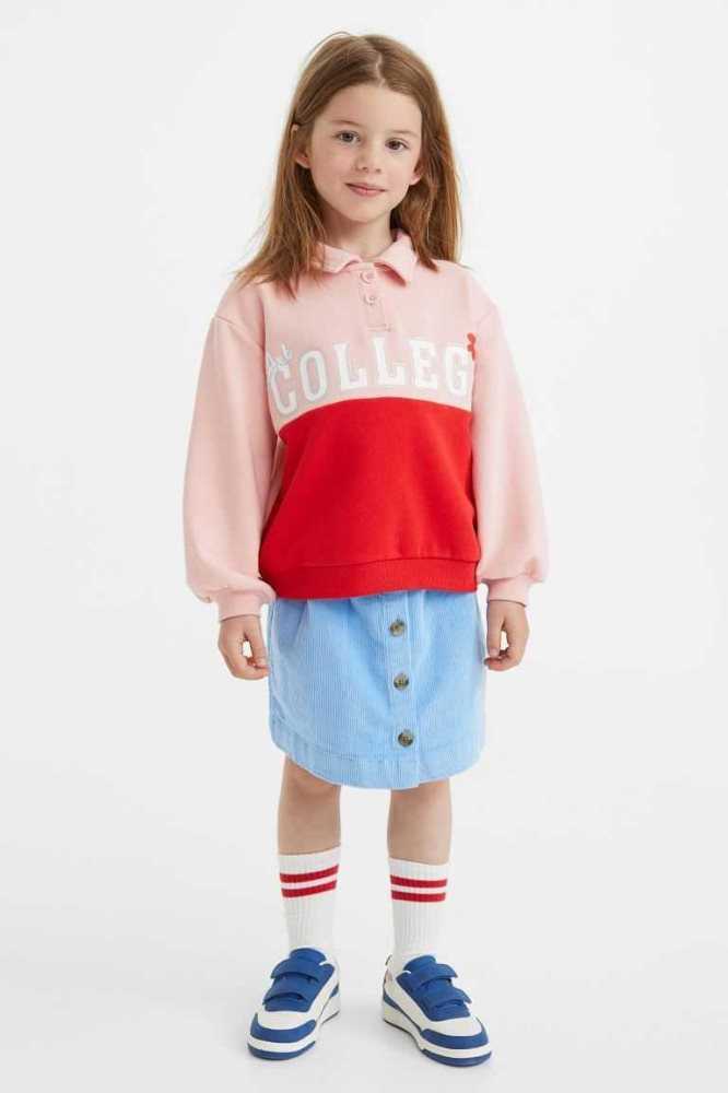 H&M Oversized Hemd Kinder Dunkelgrau | 4035-MCONK