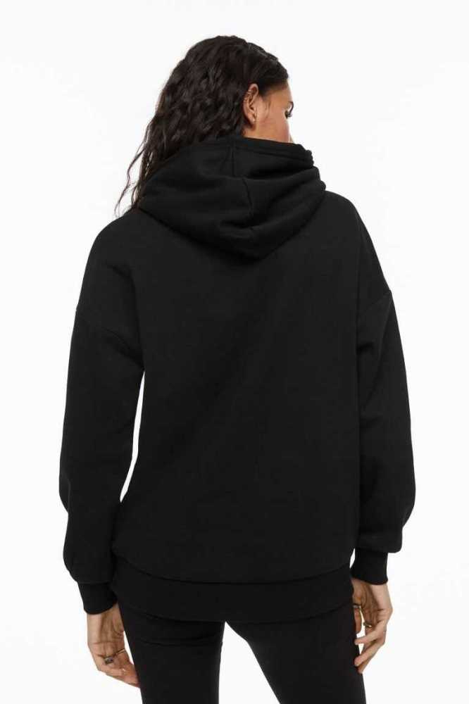 H&M Oversized Hoodie Damen Hellblau | 5023-DLQEP