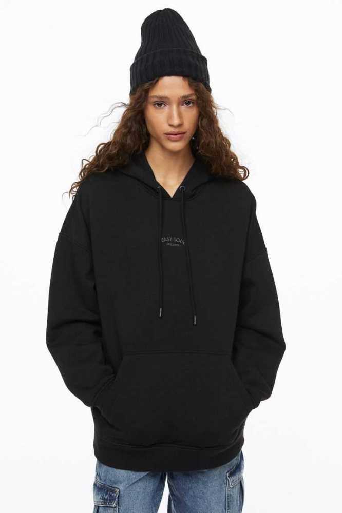 H&M Oversized Hoodie Damen Orange | 6305-ITLSN