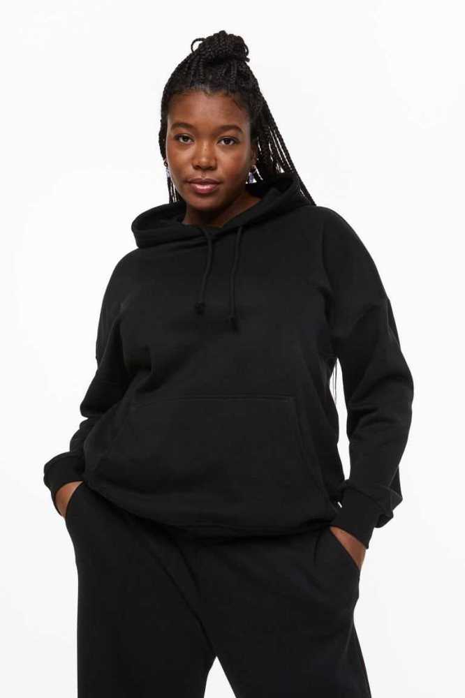 H&M Oversized Hoodie Damen Rosa | 1596-SVMAE