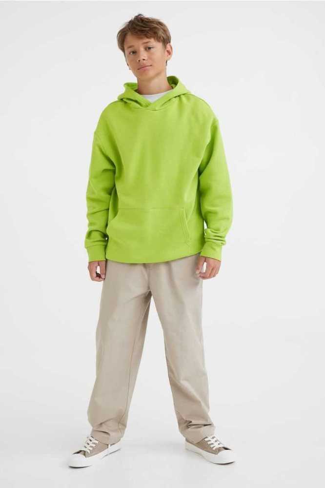 H&M Oversized Hoodie Kinder Dunkellila | 6089-LCOPD