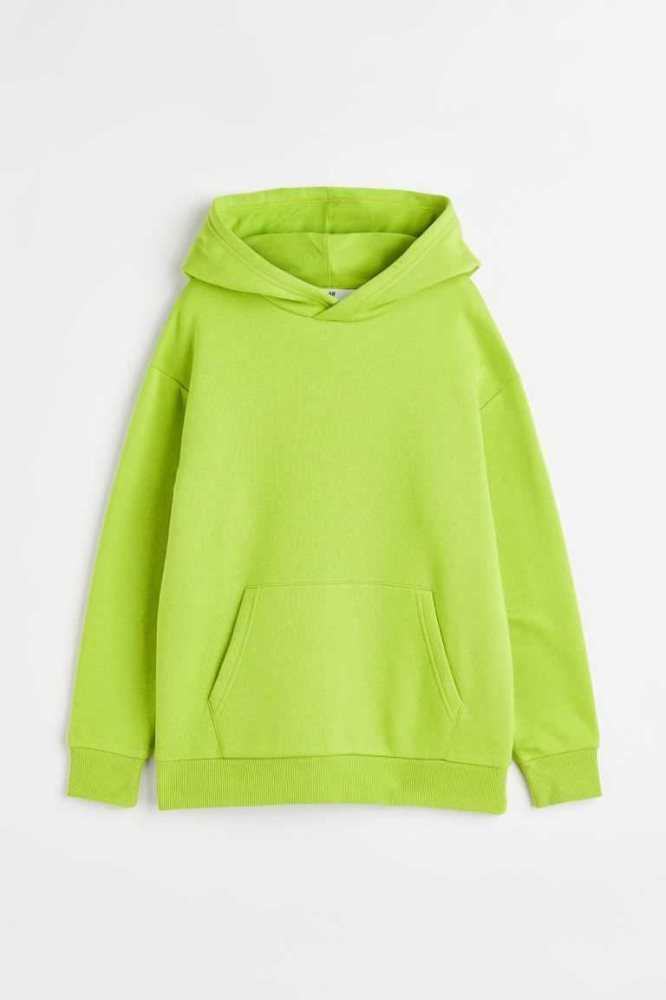 H&M Oversized Hoodie Kinder Dunkellila | 6089-LCOPD