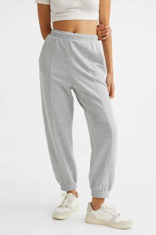 H&M Oversized Joggers Hose Damen Dunkelbraun | 0472-TCBZM