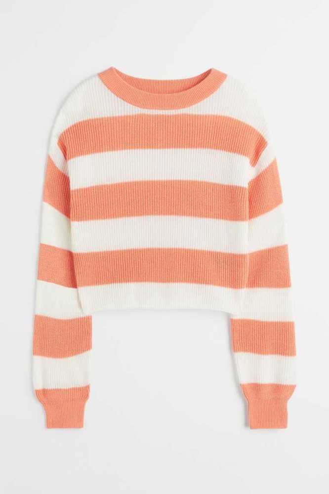 H&M Oversized Pullover Kinder Orange | 8794-HVCPM