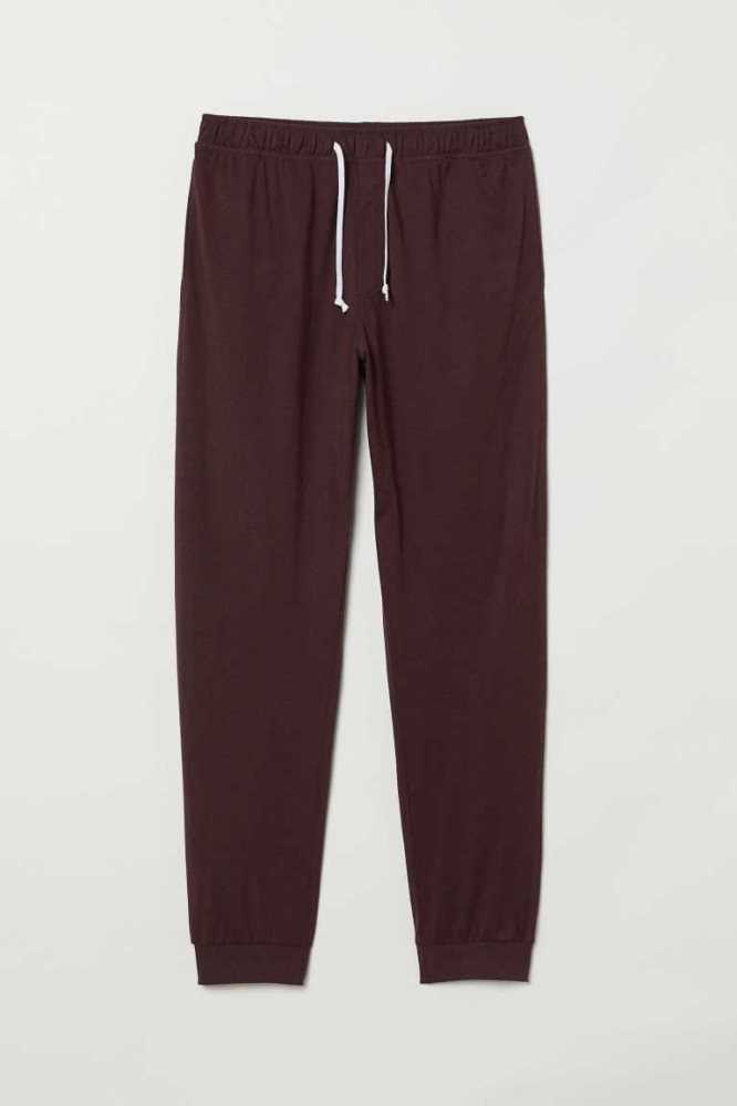 H&M Pajama Pants Loungewear Herren Dunkelblau | 7235-VRZGT