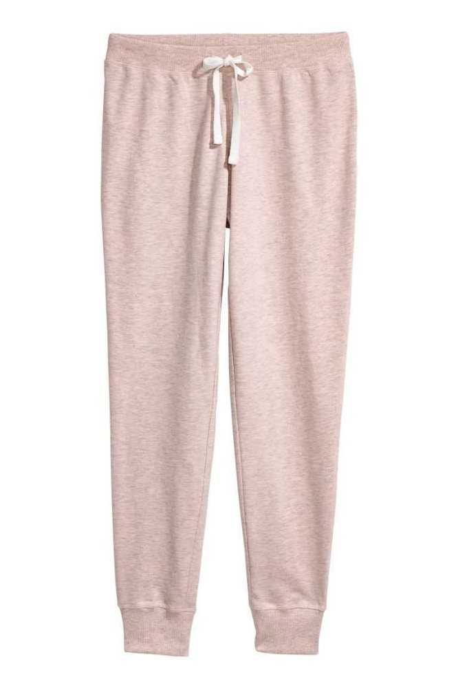 H&M Pajama Pants Nachtwäsche Damen Schwarz | 2349-ATPJS