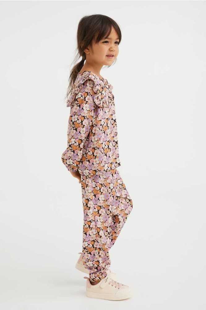 H&M Patterned 2-piece Einteiler Kinder Lila | 8720-DCOUP