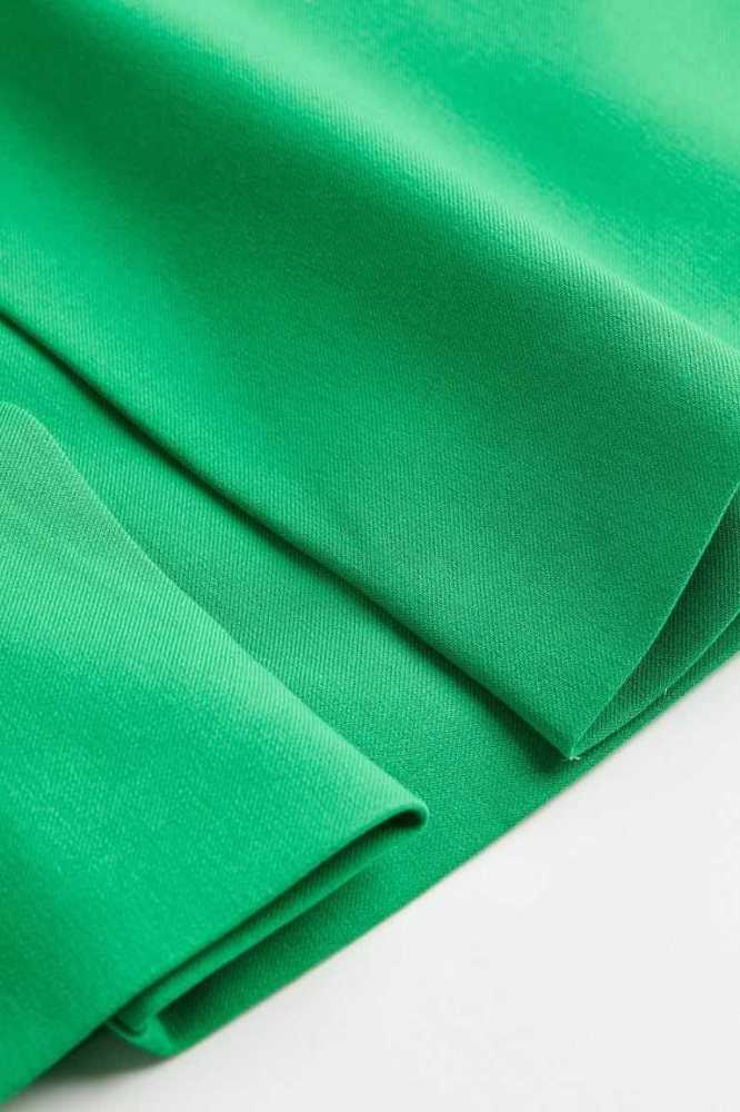 H&M Pleat-detail Röcke Damen Grün | 9687-PQKZR