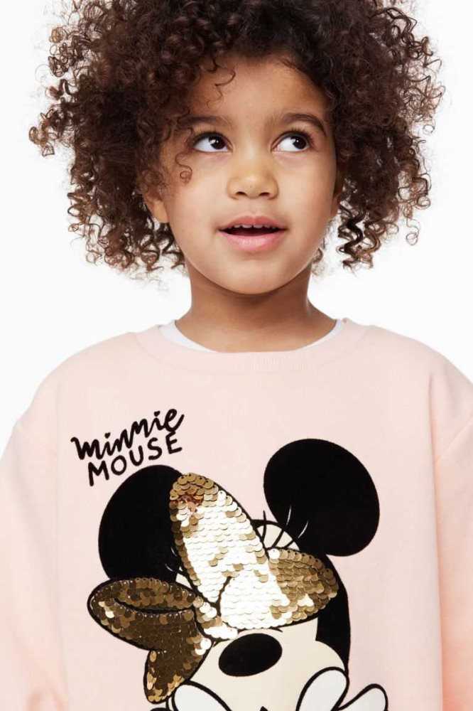 H&M Printed Hemd Kinder Helllila | 8079-VFSRW