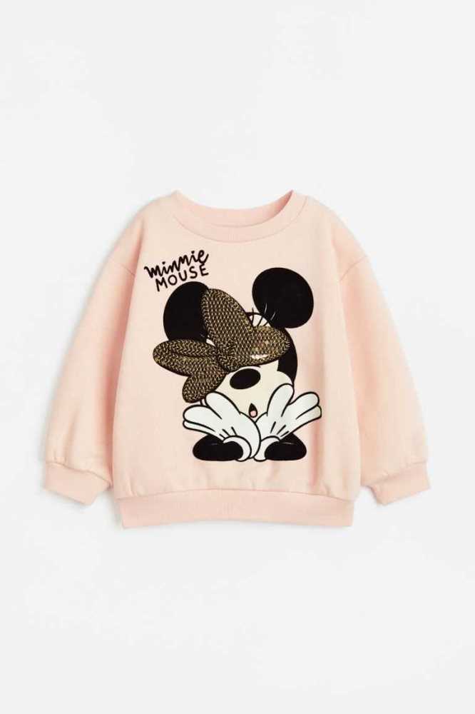 H&M Printed Hemd Kinder Helllila | 8079-VFSRW