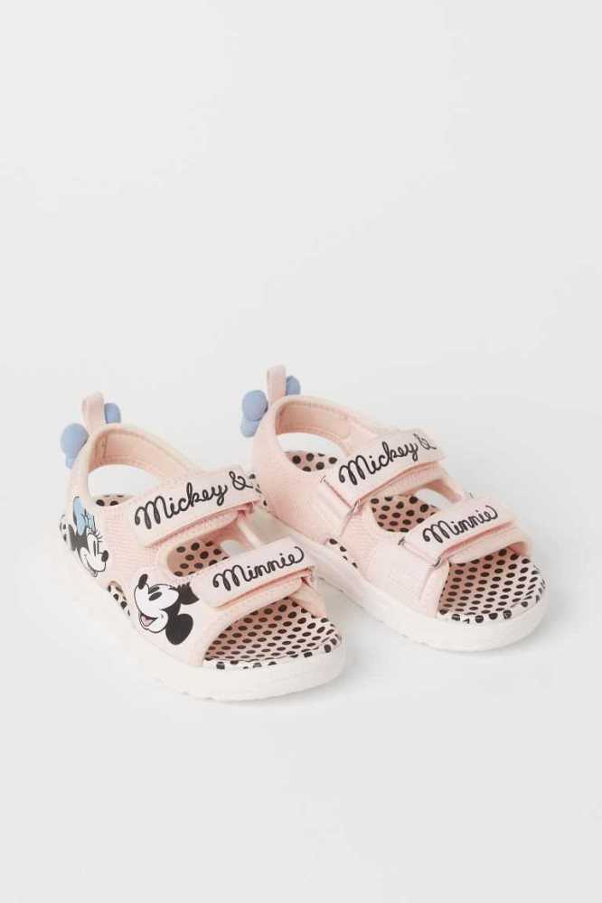 H&M Printed Sandalen Kinder Hellrosa | 0319-TPUFQ