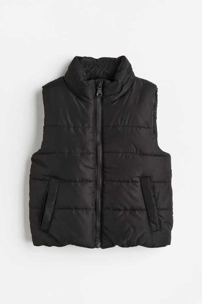 H&M Puffer Vest Oberbekleidung Kinder Helllila | 1856-OZGBN