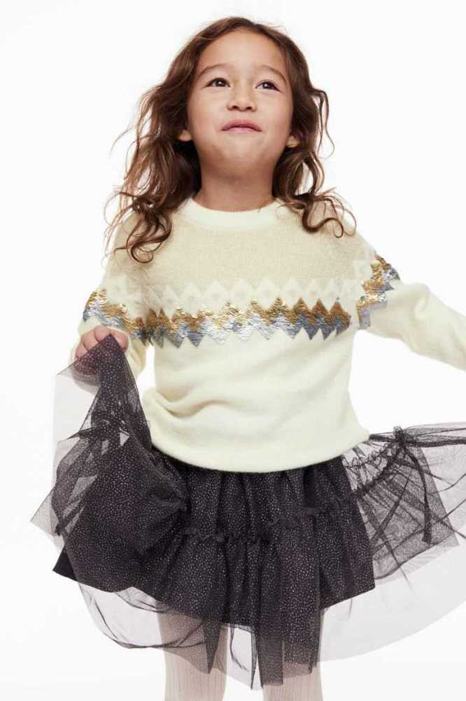 H&M Pullover Kinder Helllila | 5134-DKAJH