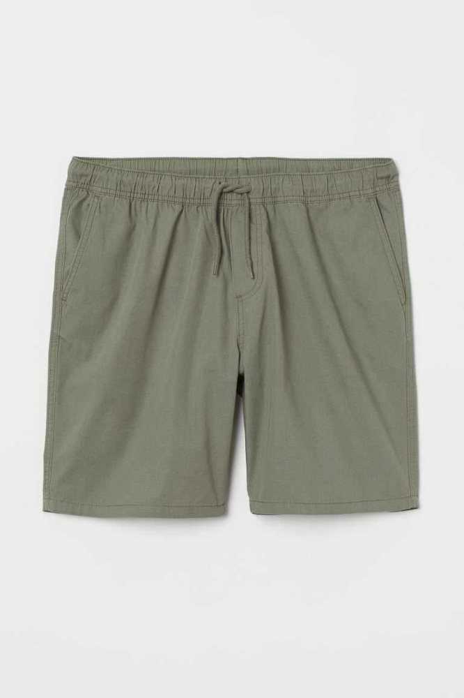 H&M Regular Fit Baumwoll Kurze Hose Herren Hellrosa | 1953-MTJIS