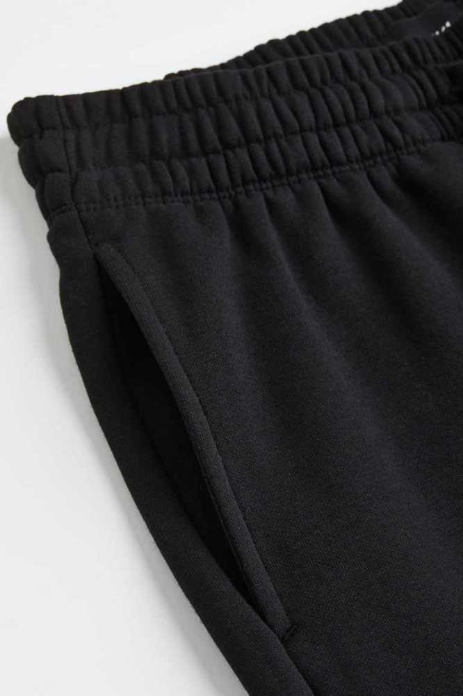 H&M Regular Fit Hose Herren Schwarz | 0537-JOWAM