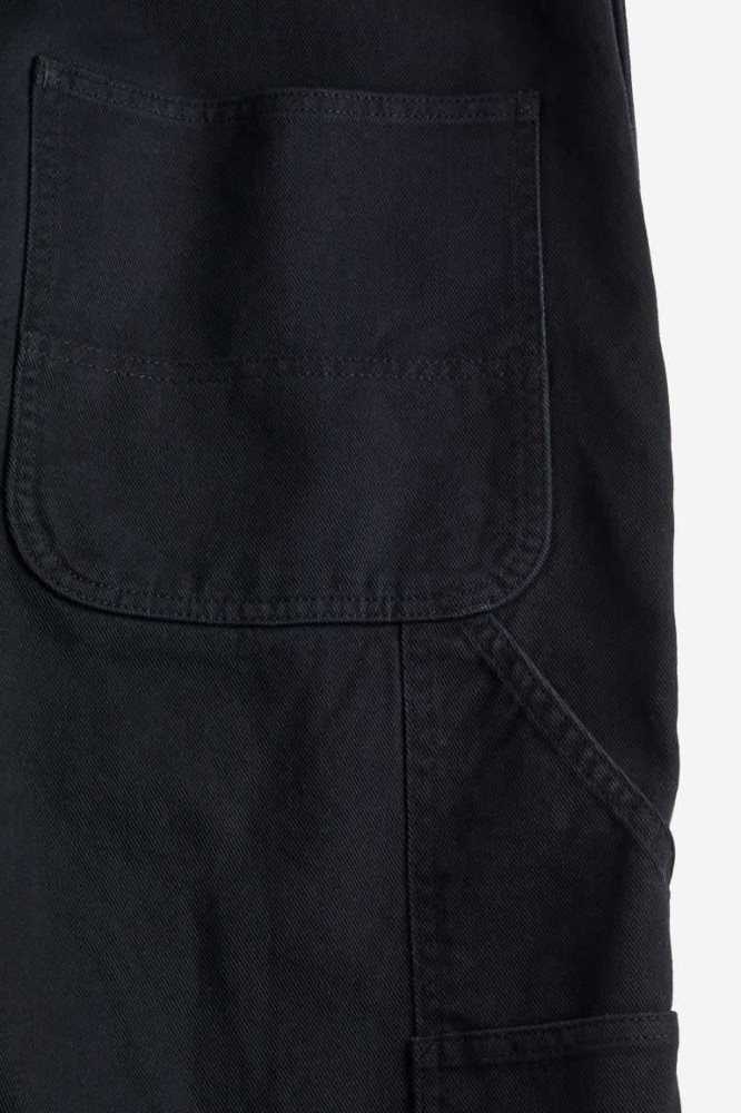 H&M Relaxed Fit Overalls Hose Herren Weiß | 0512-DQOMJ