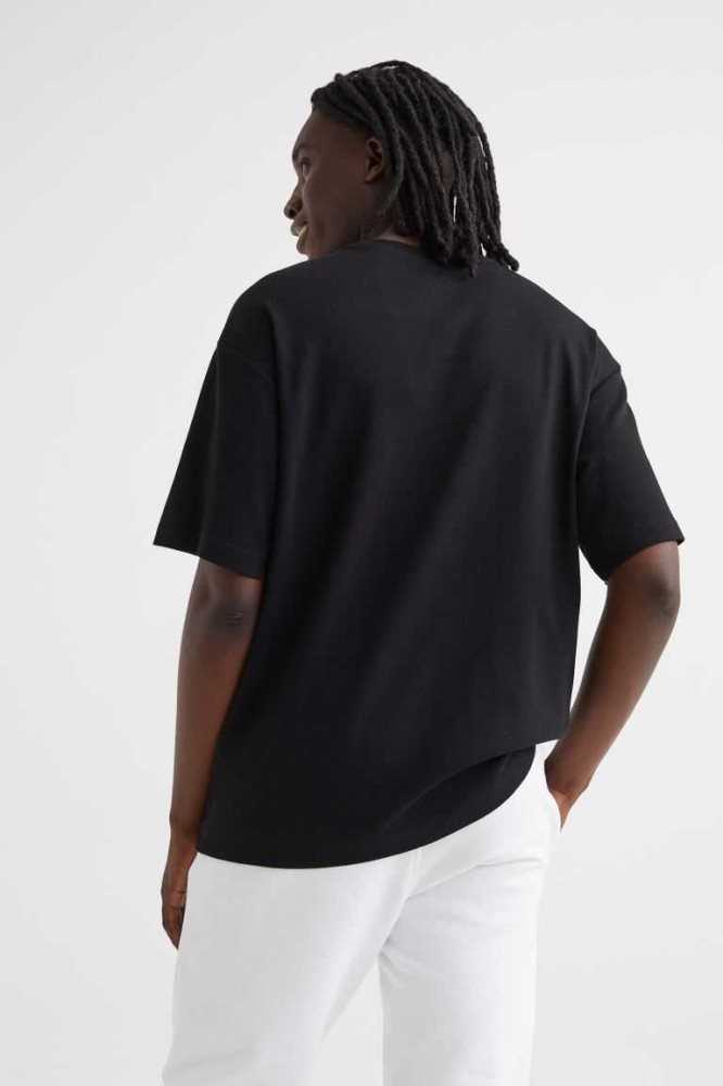 H&M Relaxed Fit Pocket-detail T-shirts Herren Grün | 6429-RKIGM