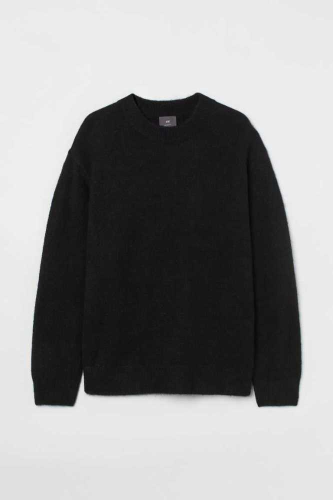 H&M Relaxed Fit Pullover Herren Weiß | 4708-KEUFB