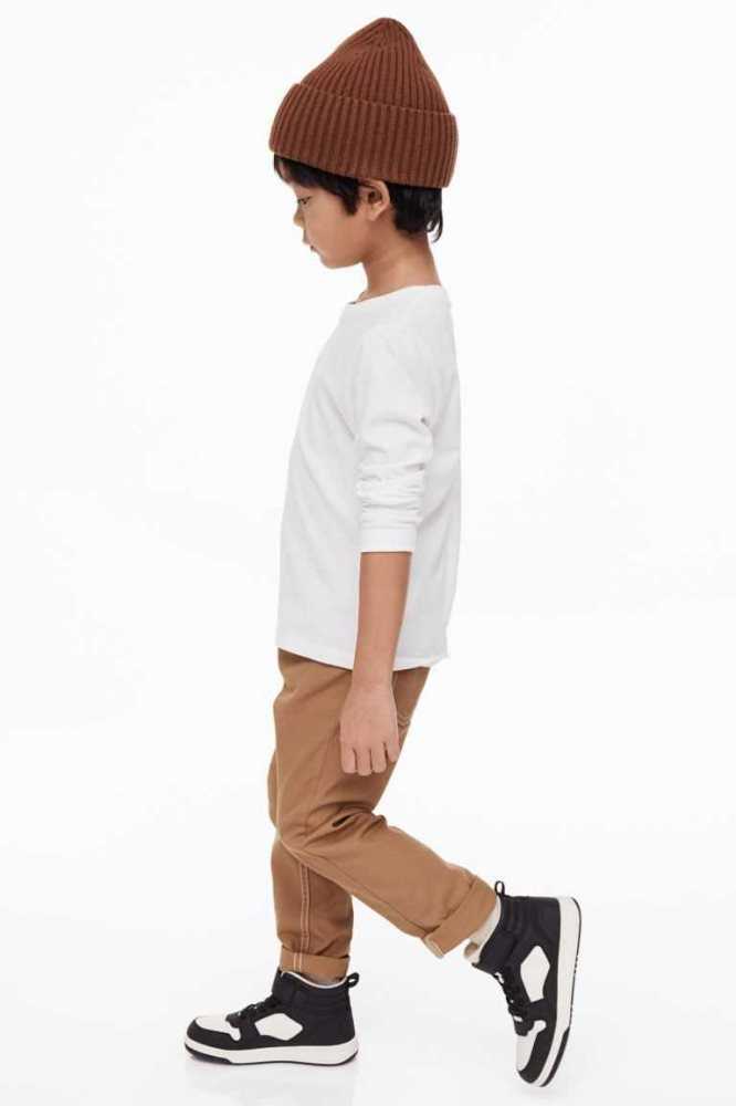 H&M Relaxed Tapered Fit Hose Kinder Dunkelblau | 7582-HSCJN