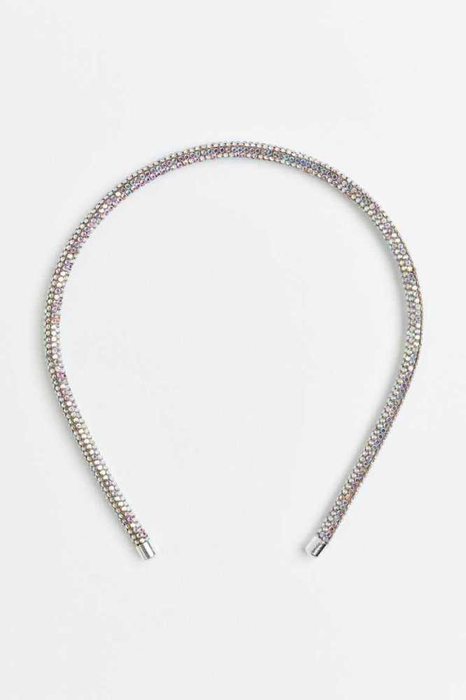 H&M Rhinestone Hairband Ausrüstungen Damen Lila | 3564-LETXP