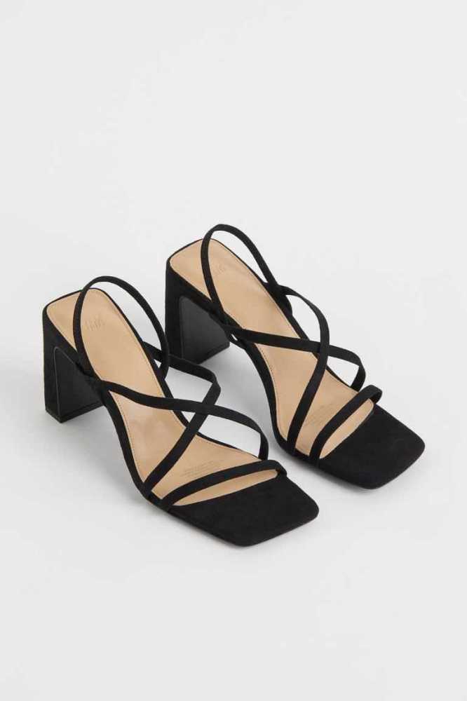 H&M Sandalen Damen Beige | 0734-HUVED